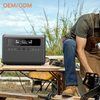 Portable power station 1000W 2000w 2400W solar generator outdoor power bank for camping