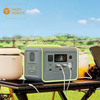800W/512wh outdoor camping portable power station with solar