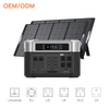 EZ2200P 2200W/2048wh portable solar generator lifepo4 lithium battery