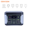  500Wh 500W 220V Portable Power Stations Wireless Phone Charger with LED Light for Camping Or Outdoor