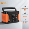 500Wh Outdoor Solar Charging Lithium Portable Power Station For Camping