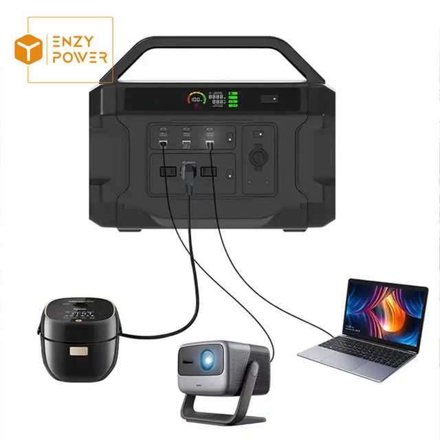  LiFePo4 Battery Huge Capacity Solar Generator Energy Storage Power 1200W Portable Power Station