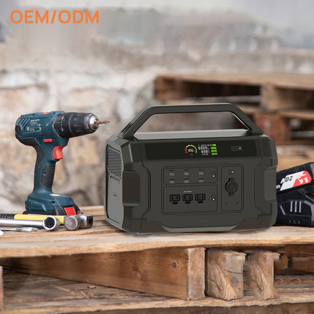  LiFePo4 Battery Huge Capacity Solar Generator Energy Storage Power 1200W Portable Power Station