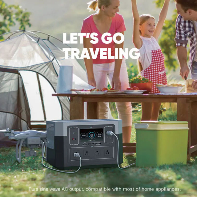  latest collection pure sine wave 1920Wh 2000W Smart Portable Energy Storage Power Supply