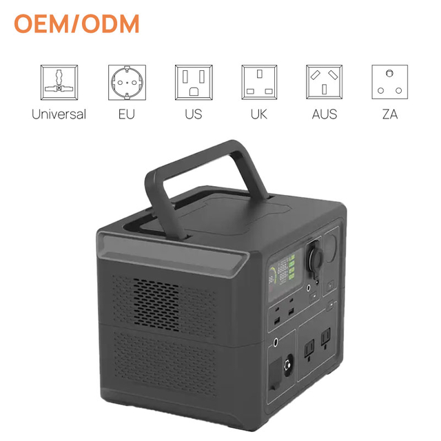 Alimentation électrique extérieure portable Alimentation de stockage d'urgence de grande capacité pour la conduite autonome