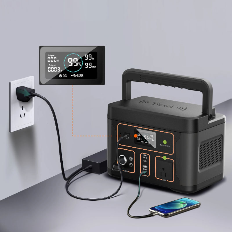  2400w Portable Power Station Solar Generator 230v Lithium Battery Power Pack