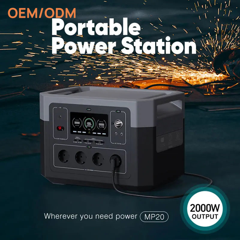  latest collection pure sine wave 1920Wh 2000W Smart Portable Energy Storage Power Supply