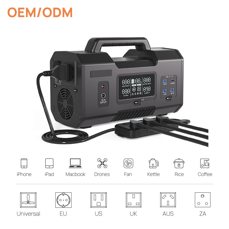 Factory Direct High Quality Banks & Portable Solar Generator Power Station