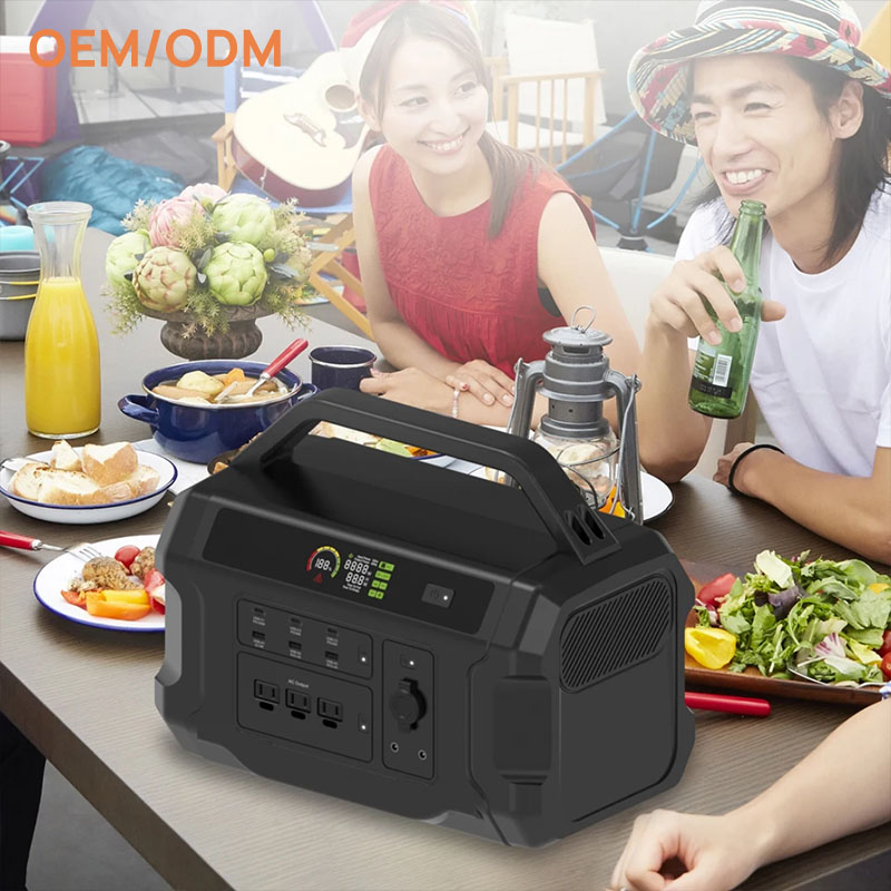  LiFePo4 Battery Huge Capacity Solar Generator Energy Storage Power 1200W Portable Power Station