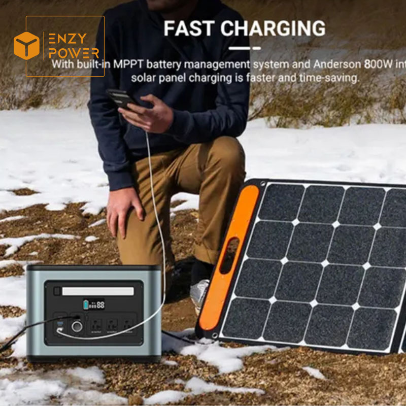 1200W LiFePO4 Lithium Battery Portable Power Station 