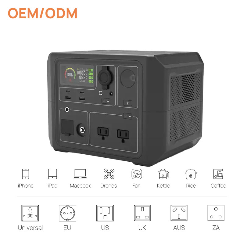 Portable outdoor power supply Large capacity Emergency storage power supply for self-driving