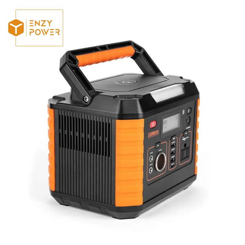 Safe Portable Power Station 330W With Buttons For Adventure