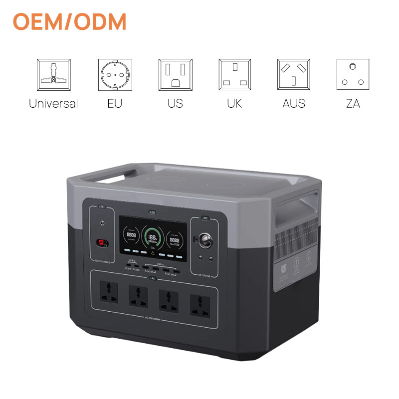  latest collection pure sine wave 1920Wh 2000W Smart Portable Energy Storage Power Supply