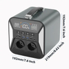 EZ301UA 500W/360000mAh 483.8Wh outdoor camping portable power station with solar 