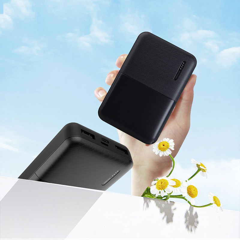 Power Bank Digital Display 5V Slim 5000 Mah Powerbank Fast Charge For Cell Phones