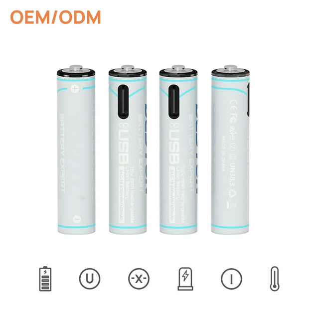 600mWh Type-C Li-ion battery for toy Cylindrical battery with cable