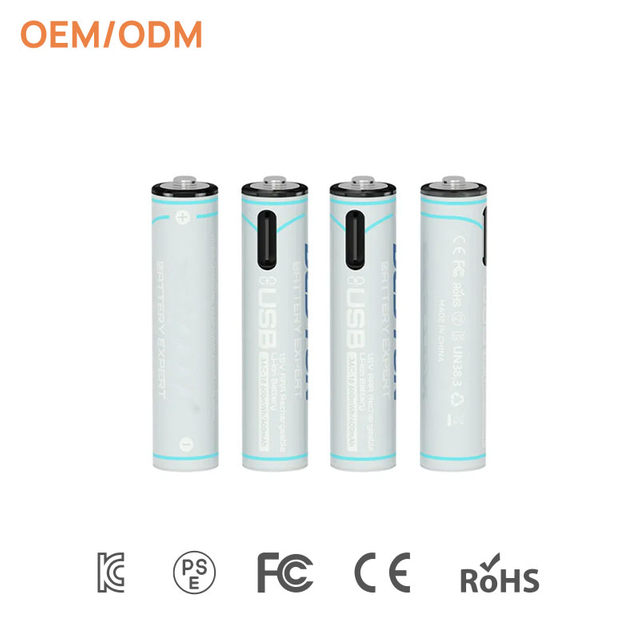600mWh Type-C Li-ion battery for toy Cylindrical battery with cable