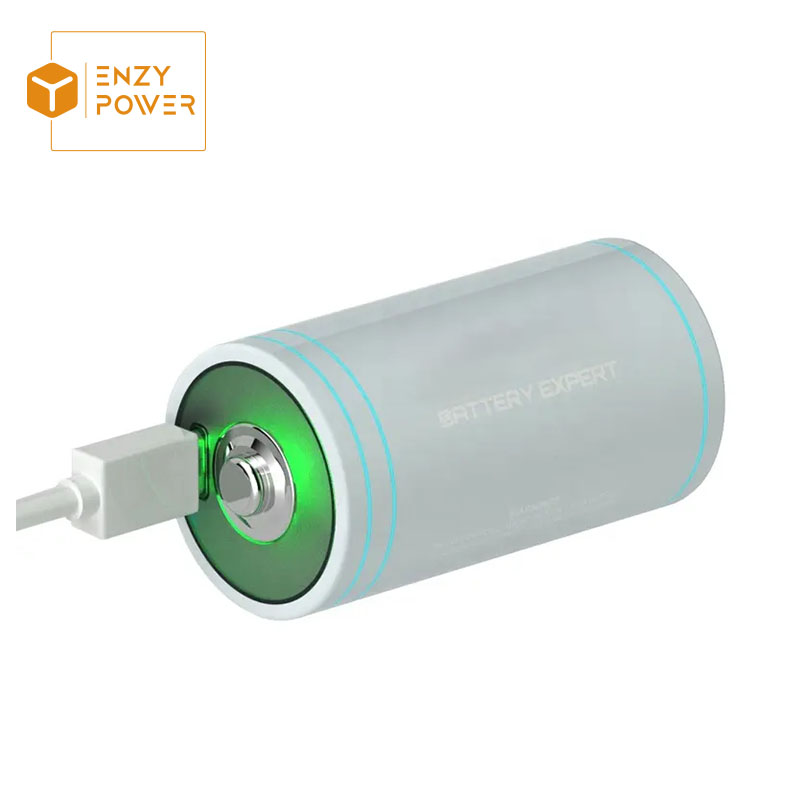 1.5V 6000mWh USB Li-ion Rechargeable Battery with Type C Port