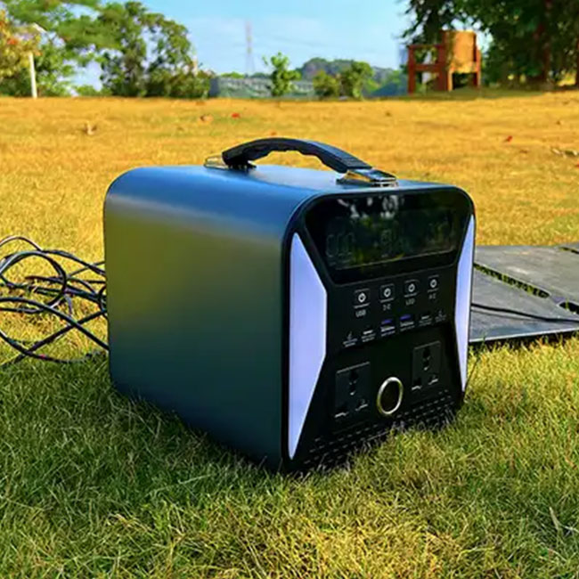 EZ301UA 500W/360000mAh 483.8Wh outdoor camping portable power station with solar 