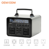 500W 135200mAh Cubic Wireless Charge Portable Power Station For Adventure
