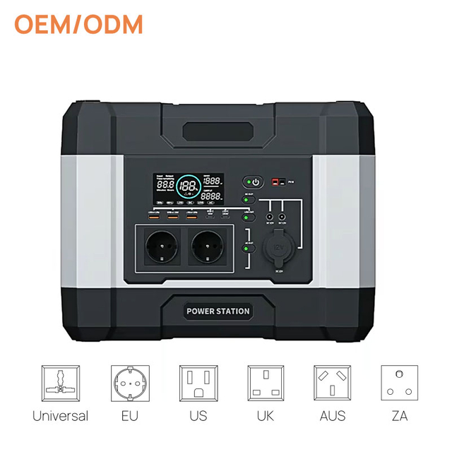 110V 220V solar generator 1000w Cubic High Capacity Portable Power Station For Camping