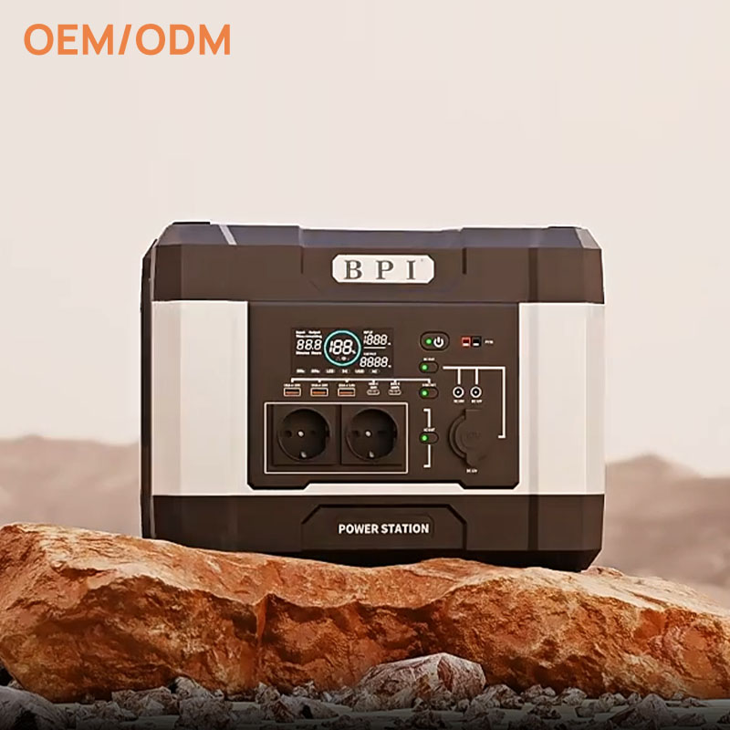 110V 220V solar generator 1000w Cubic High Capacity Portable Power Station For Camping