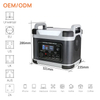 1120Wh On-board Charging Colorful Dustproof Portable Power Station 1000W For Home