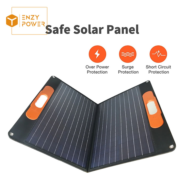 60W 100W 120W 200W Black handybrite Folding Solar Panel A 