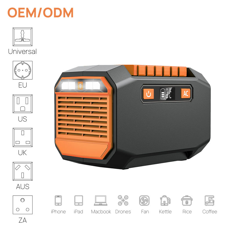 Hot-Selling Deep Cycle Waterproof Portable Bank Generator 100W 150W Portable Power Station