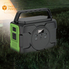 Portable Rechargeable Solar Emergency Power Station Solar Generator With Led Light Mobile Solar Power Station