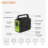 Portable Rechargeable Solar Emergency Power Station Solar Generator With Led Light Mobile Solar Power Station