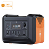 2400W LiFePO4 Battery Charge Generator 220V Solar Power Station Portable For Europe
