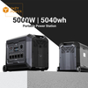 5000w lifepo4 battery charge solar generator energy system portable power station