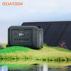 5000w lifepo4 battery charge solar generator energy system portable power station