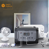 2000w portable power station 2500w solar home backup generator